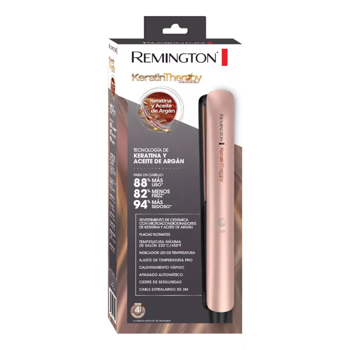 Plancha Para Cabello Remington S8599 Keratintherapy Argan | Amoblar Muebles y Electrodomésticos Plancha Para Cabello Remington S8599 Keratintherapy Argan - Image 2