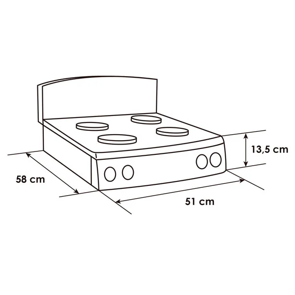 Cocineta Abba 4 Pts Ql | Amoblar Muebles y Electrodomésticos Cocineta Abba 4 Pts Ql - Image 5