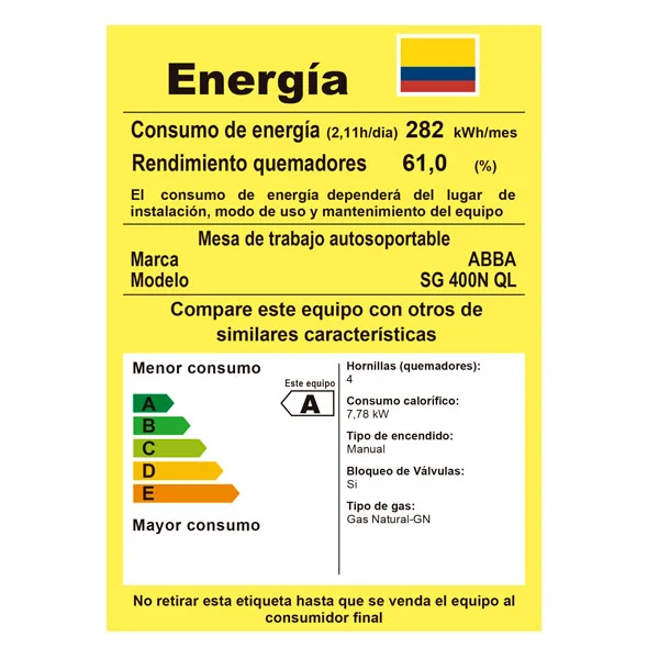Cocineta Abba 4 Pts Ql | Amoblar Muebles y Electrodomésticos Cocineta Abba 4 Pts Ql - Image 6