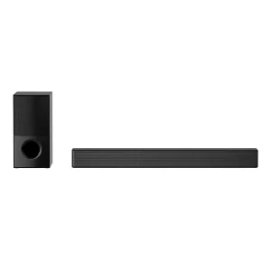 Barra de sonido LG SNH5 negra con subwoofer inalámbrico 4.1 canales 600W