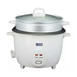 Olla Arrocera DKASA 10 tazas blanca con vaporera RC-B1.8LB3A multiusos