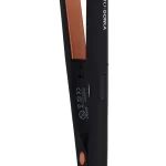 Plancha para Cabello Turbox GK-KYOTO negra con placas de cerámica doradas y display digital 250°C